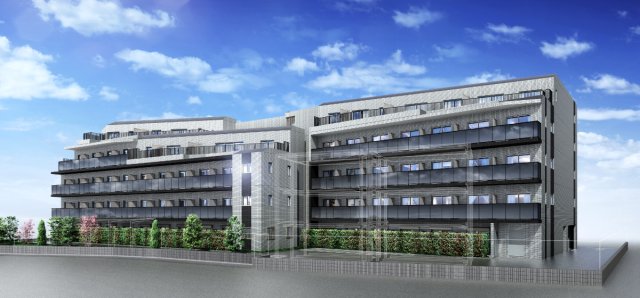 ガーラ・ステーション川崎久地1階 外観パース