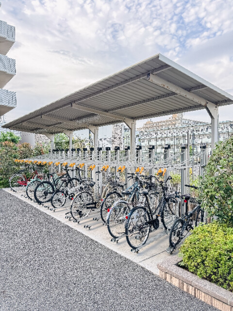 レジディア西船橋5階 駐輪場