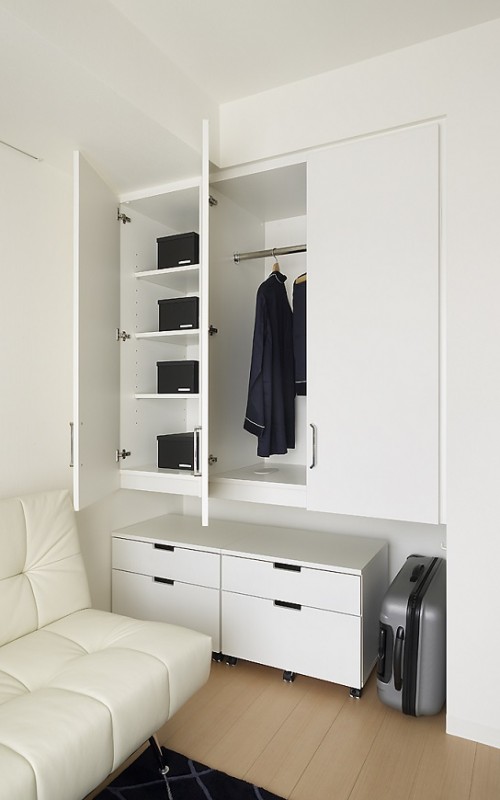 レジディア市谷薬王寺6階 収納