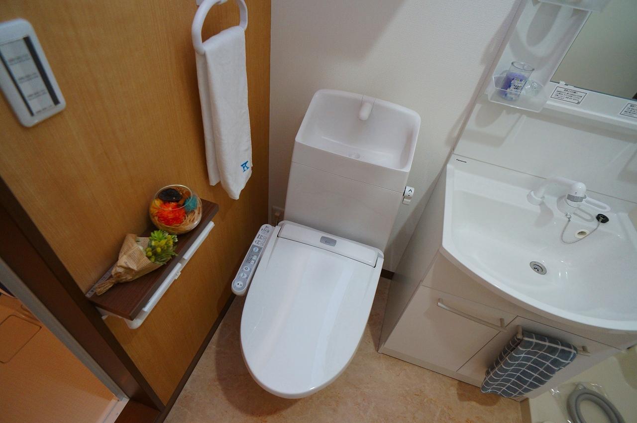 クロノスディオ103号室 きれいなトイレ　温水洗浄機能付き