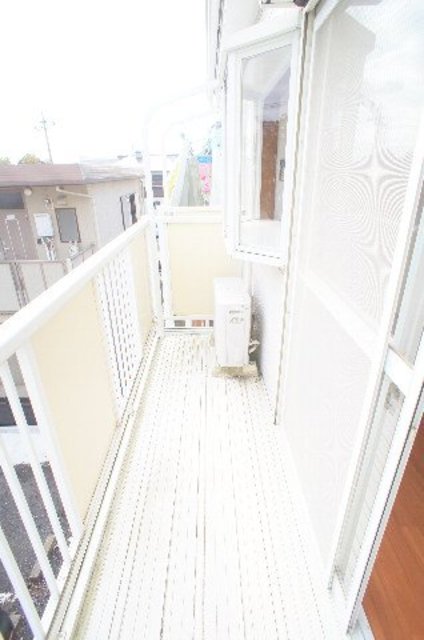 未貴ハイムＣ棟C203号室 バルコニー