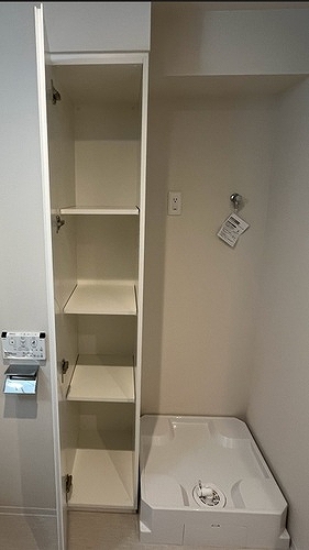 VIOR文京関口12階 洗面所　※同タイプ別部屋2025.12新築未入居時撮影