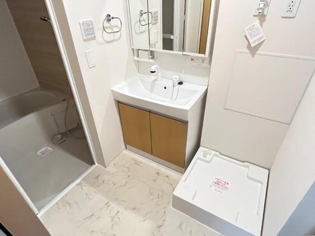 厚木市下川入新築アパート205号室 洗髪洗面化粧台（イメージ）