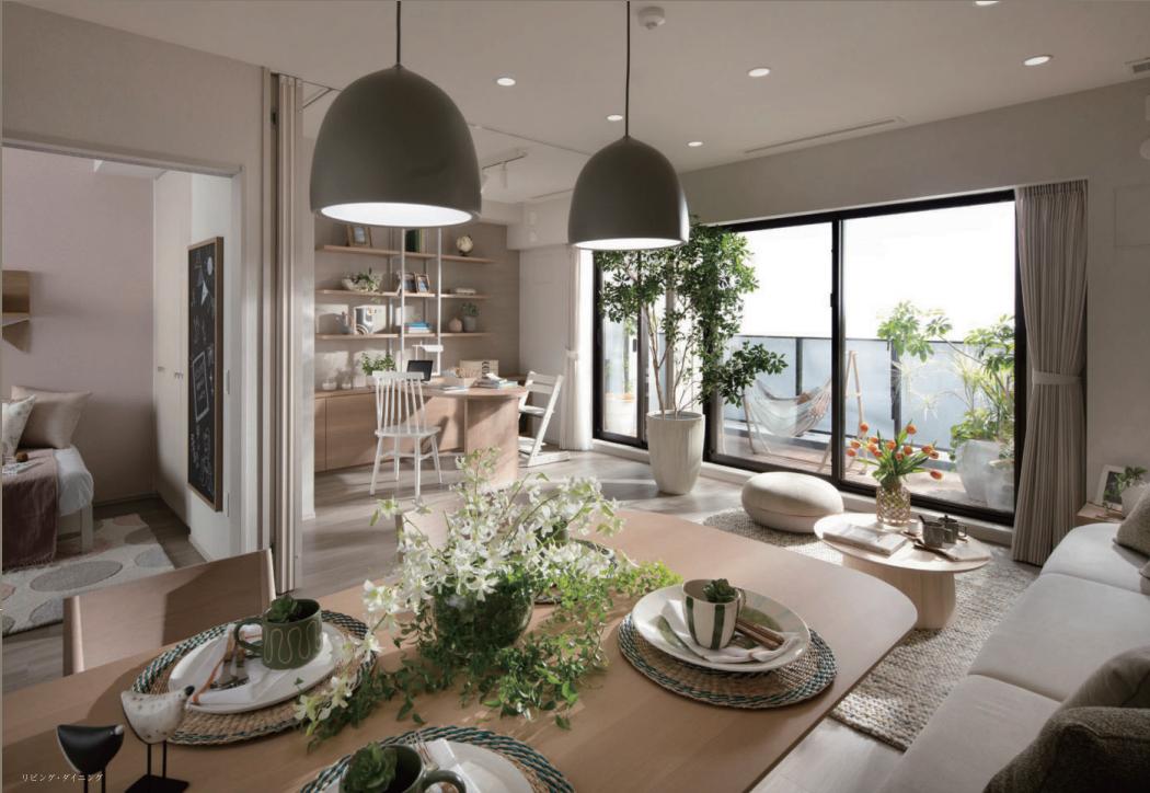 グランドメゾン武蔵小杉の杜 リビング