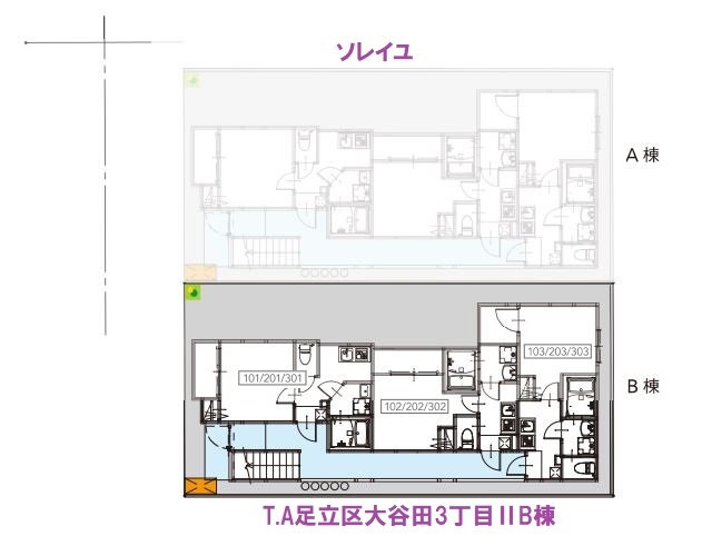 Ｔ．Ａ足立区大谷田３丁目ⅡＢ棟3階 部屋その他