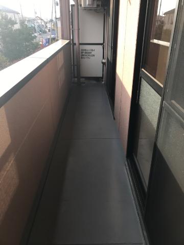 ガーデンヒルズNAKAYAMA壱番館203号室 ベランダ