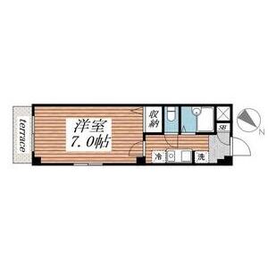 カーサ・コモド0107号室 間取