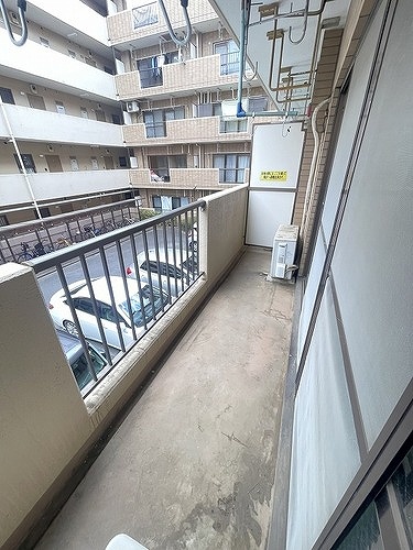 ＭＡＣ武蔵砂川コート バルコニー　※内装前／2026年03月撮影