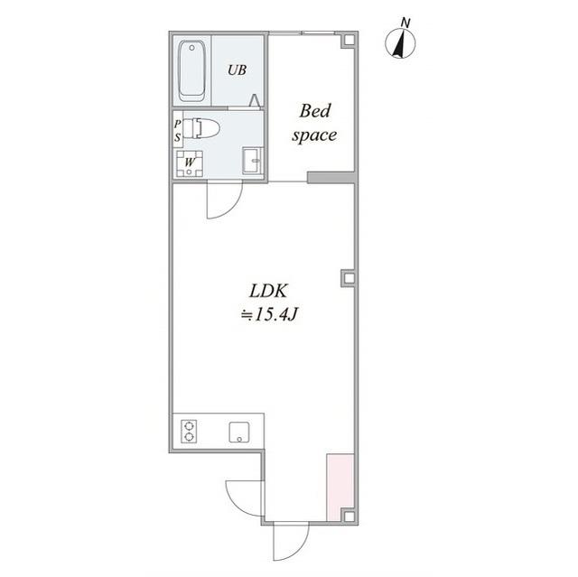 trias.N1階 間取り図