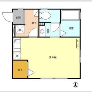 メゾン・アッシュ202号室 間取