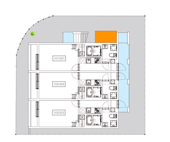 Ｐｉｎｏｆｉｏｒｅ　Ｃｉｅｌｏ1階 部屋その他