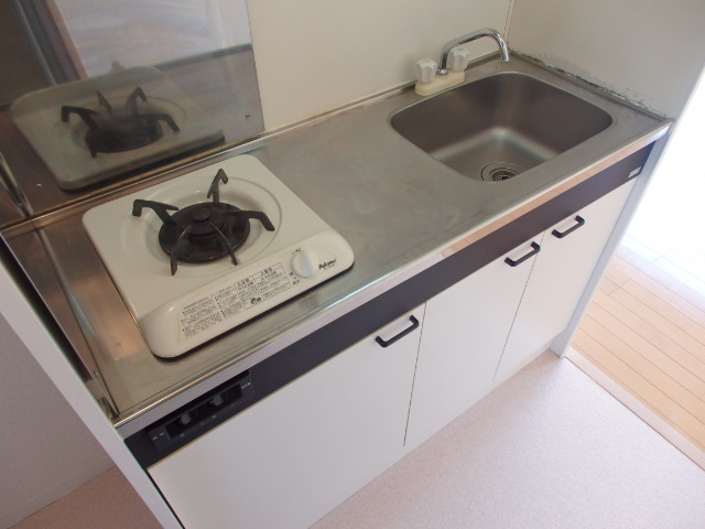 ジャスパー田無0403号室 調理スペースの確保されたキッチン