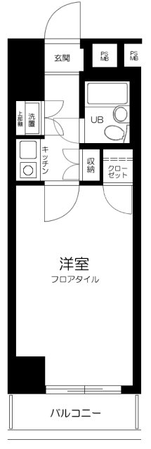 ゾンネンハイム元住吉2階 間取