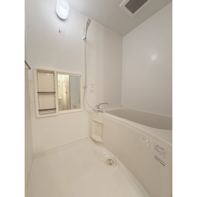 グリーンリーブスタチバナＢ棟205号室 広々としたバスルーム