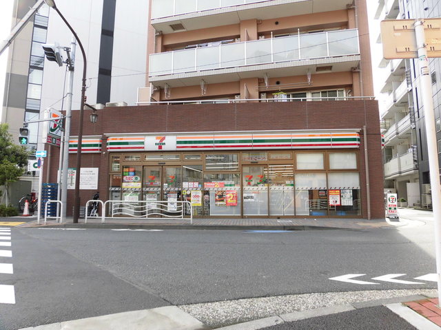 カスタリア門前仲町 【コンビニエンスストア】セブンイレブン江東門前仲町1丁目店まで104ｍ