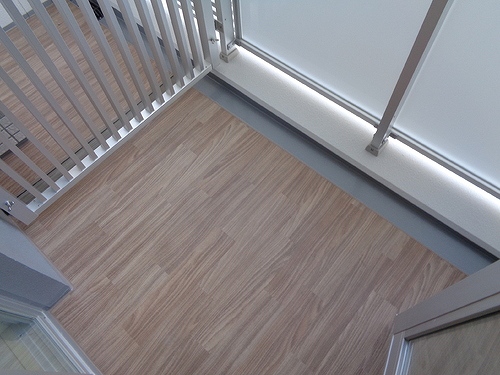 ライオンズ千代田岩本町ミレスーＫＤＡ5階 バルコニー　※2020年1月撮影