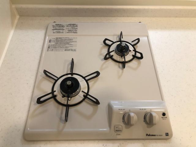 メゾン　ウィステリア102号室 2口ガスコンロ