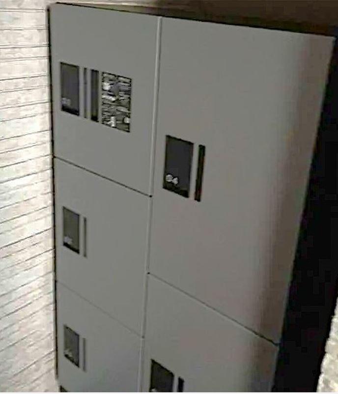 ラプレ下丸子206号室 宅配ボックスが設置され、忙しい方の不在時も荷物受取をサポート