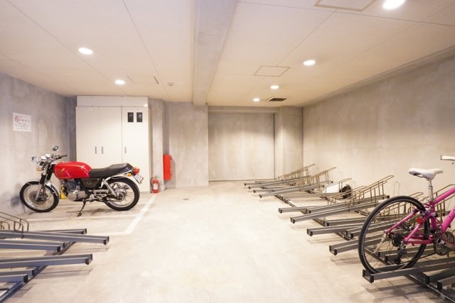 AXAS志村坂上2階 駐輪場