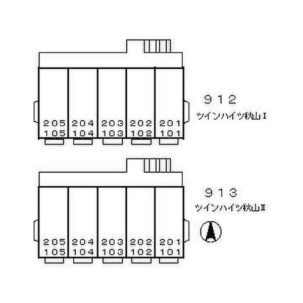 ツインハイツ秋山2205号室 null
