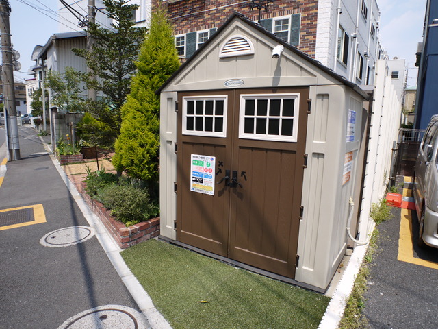 ル・エスト・フォンテーヌ0101号室 ゴミ置き場です。