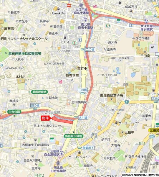 白金ザ・スカイ東棟22階 null