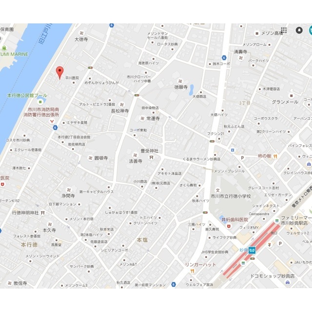 アムール本行徳 外観