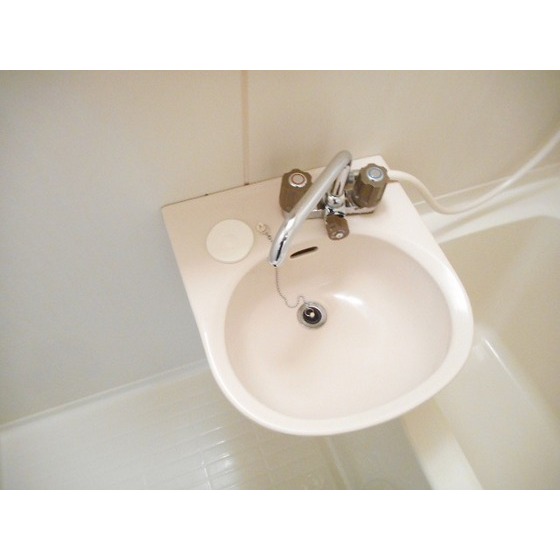 三桃マンション0301号室 洗面台（ユニットバス内）