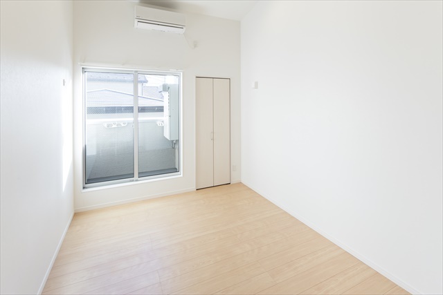 ジッリ中央林間2階 バルコニー　エアコン