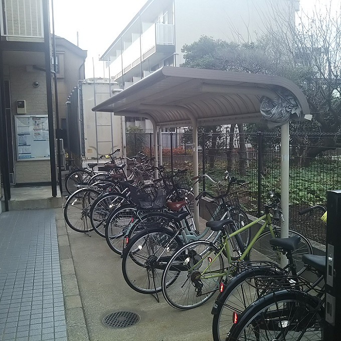 レオパレスマグノーリア217号室 駐輪場完備