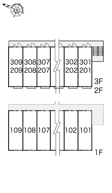 レオパレスグランダーム107号室 部屋その他