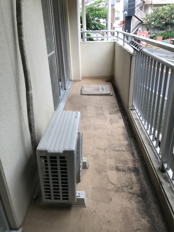 ヒルサイドコート松戸 バルコニー