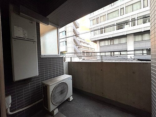 ベルファース市ヶ谷 バルコニー　※2024年11月撮影