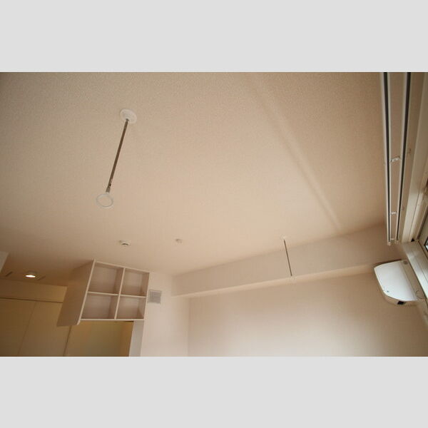 park wisteria201号室 室内物干し