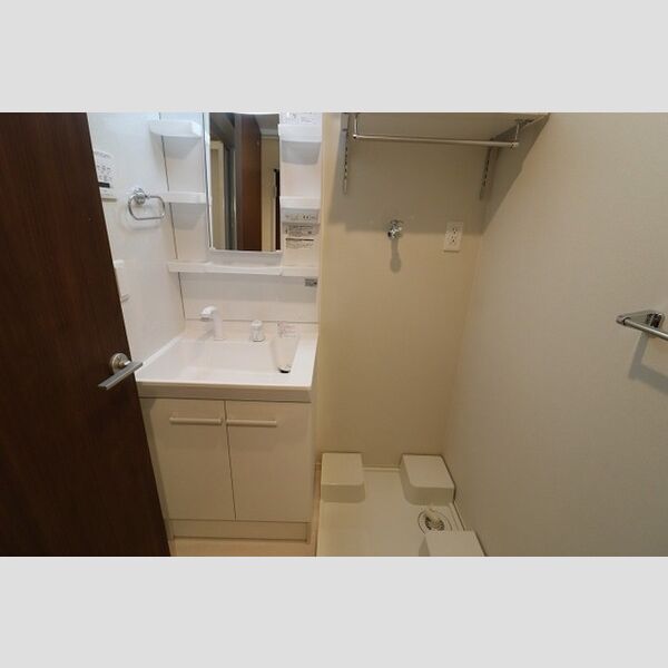 エクセレント ヒルズ203号室 洗髪洗面化粧台・洗濯機置き場