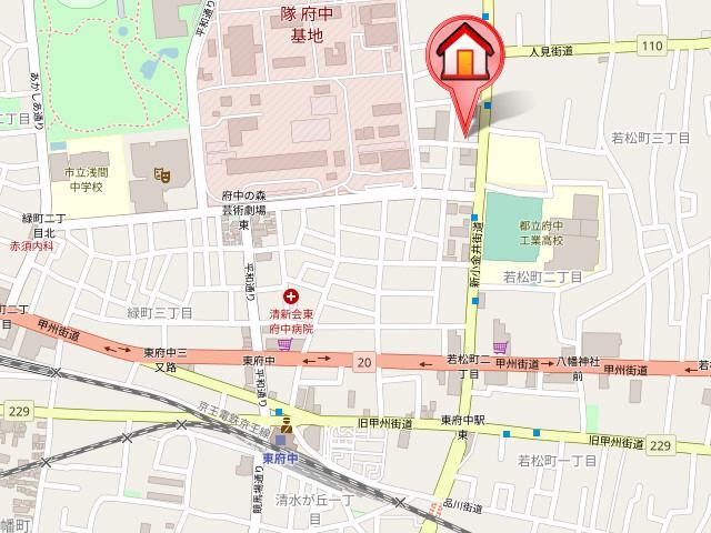 エルミタージュ府中2階 null