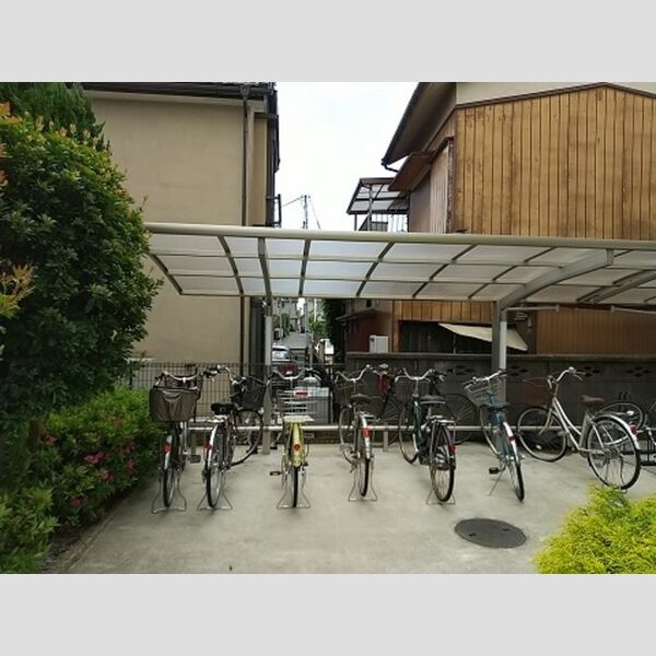 ハイムにしきのⅡ 屋根付き自転車駐輪場