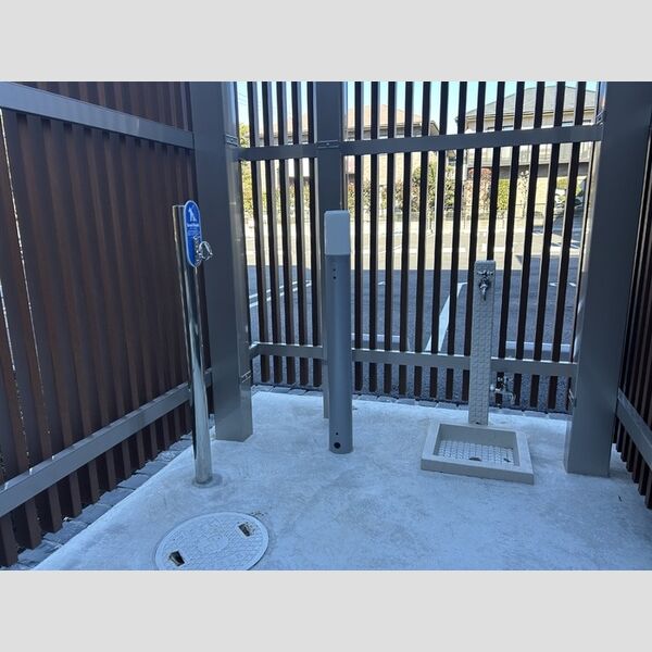 アルメリア　B棟 ペット足洗い場