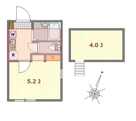 ベイコート2階 間取