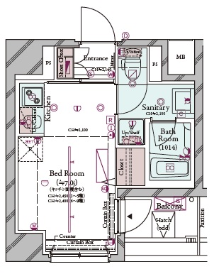 コンシェリアＲ 横濱桜木町6階 ★敷金礼金0＆Wi-Fiネット無料★