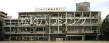 asu apartment7階 新宿区立西新宿中学校