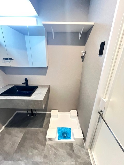 レジディア芝大門Ⅱ4階 洗濯機置場