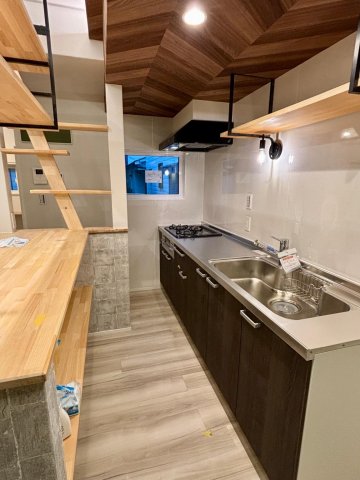 ドローイングハウス新座栄 使いやすい大型キッチン