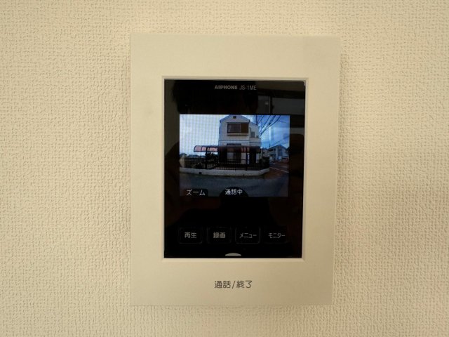 柏市みどり台 戸建 ◆ 新品のTVインターホンを設置。録画機能付き