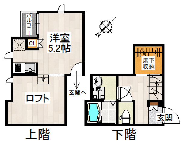 ＣＢ大宮ユニオン1階 間取
