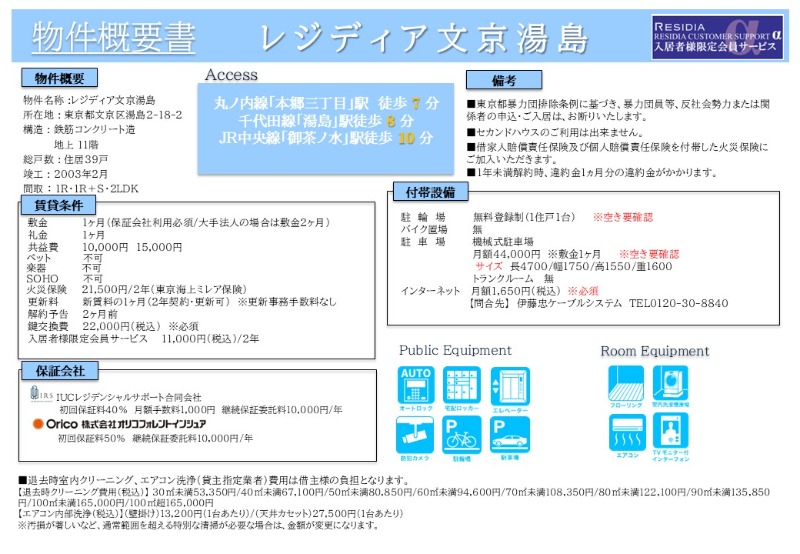 レジディア文京湯島5階 部屋その他