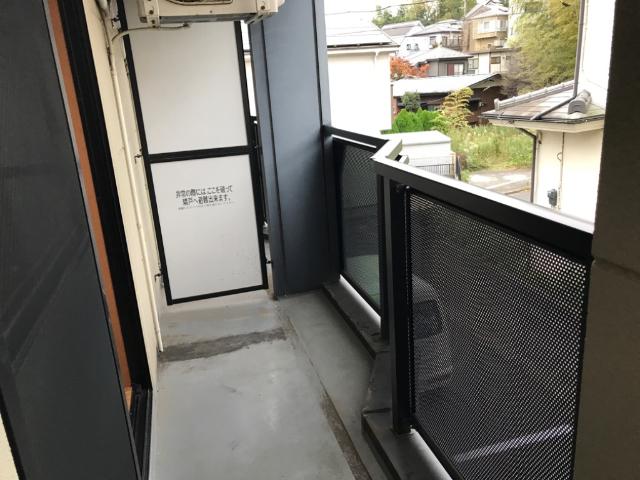 グラード202号室 ベランダ