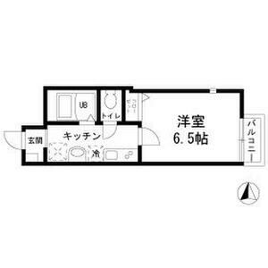 キャメル南千住102号室 間取