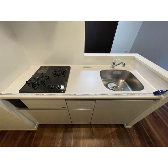 ザ・レジデンス神楽坂Ⅱ0501号室 シンク・コンロ