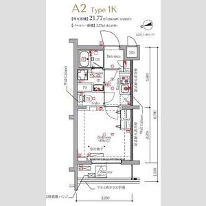 MAXIV東京HN402号室 間取
